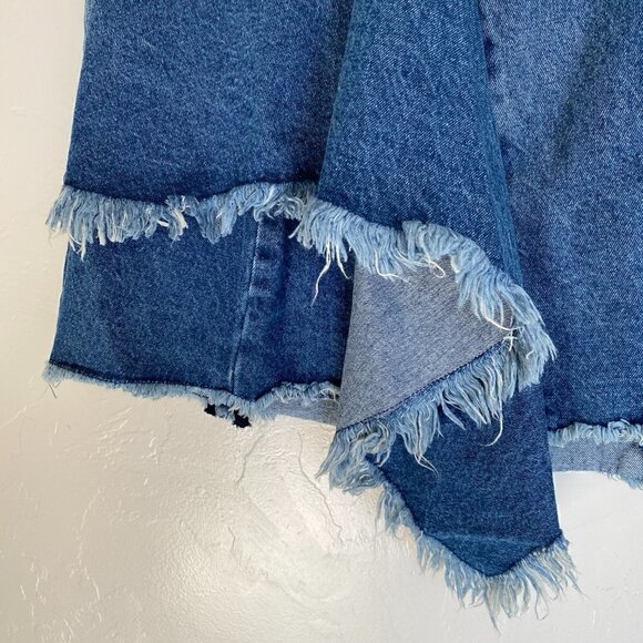 Blank NYC Asymmetrical Keltie Denim Mini Skirt NWT - Picture 5 of 10